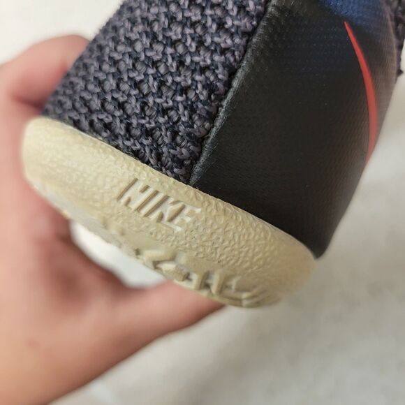 Nike Men's Mercurial X Pro IC Black Indoor Soccer Sneakers Shoes US Size - Picture 8 of 8